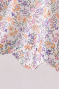 Floral Smocked Dress