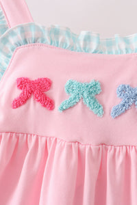 Bow French Knot Bow Dress