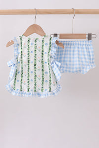 Floral Ruffle Bloomer Set