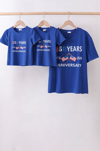 250 Years flag family top
