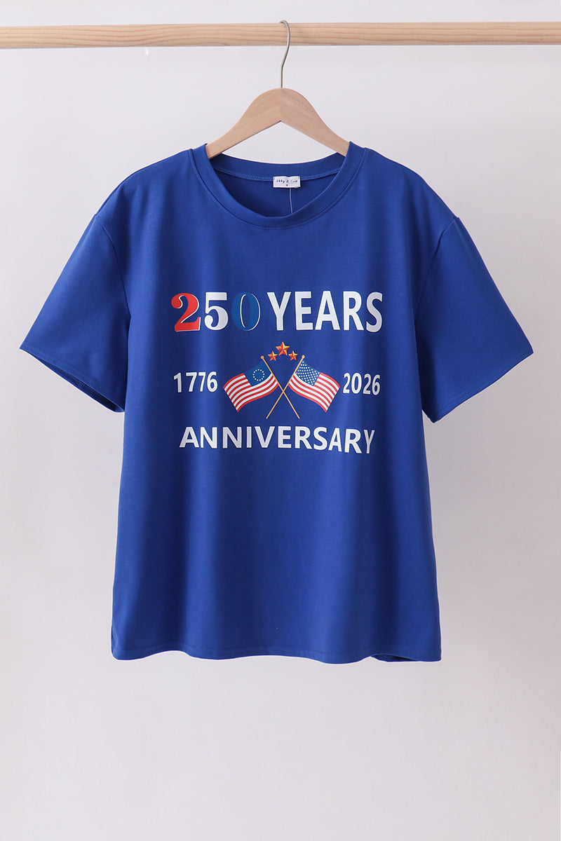 250 Years flag family top