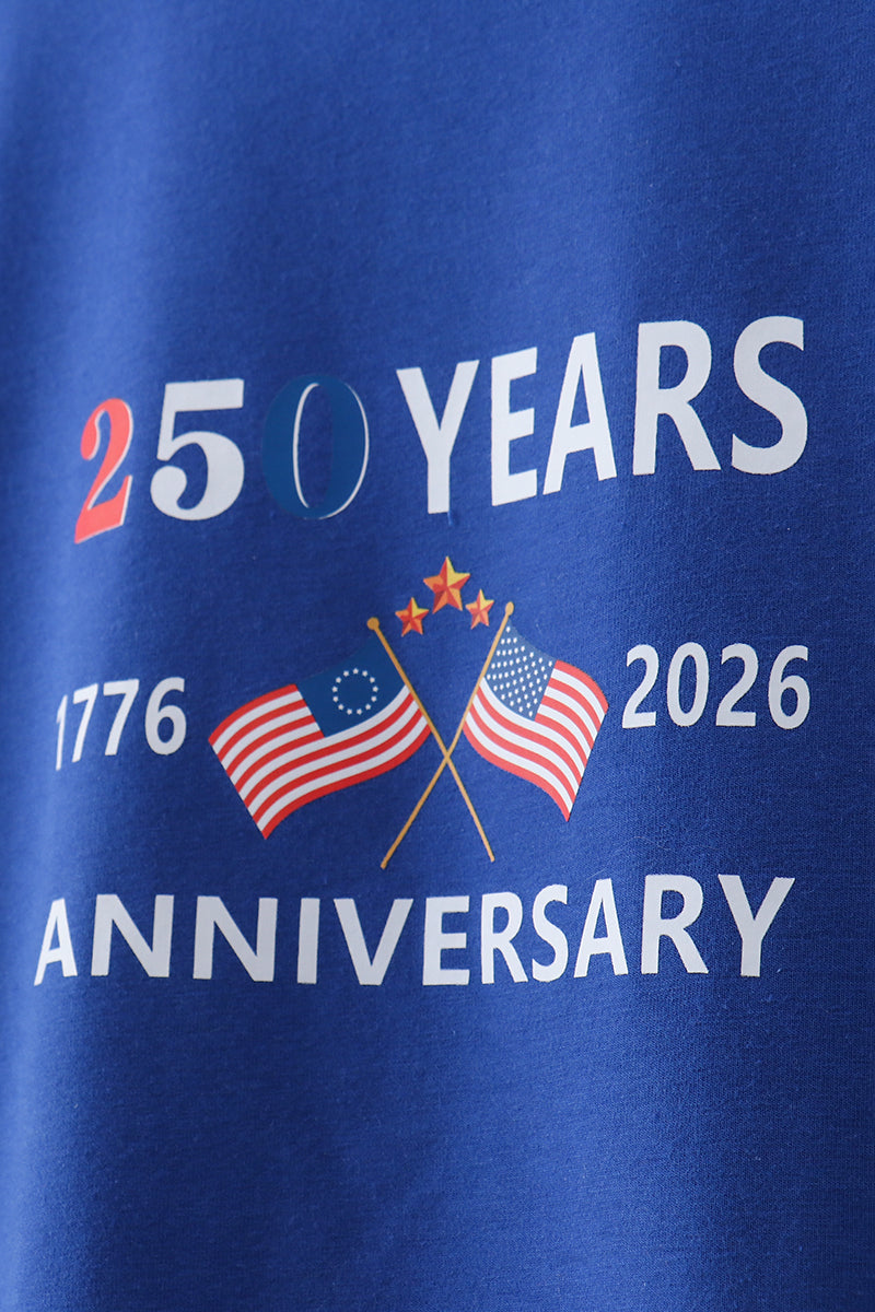 250 Years flag family top