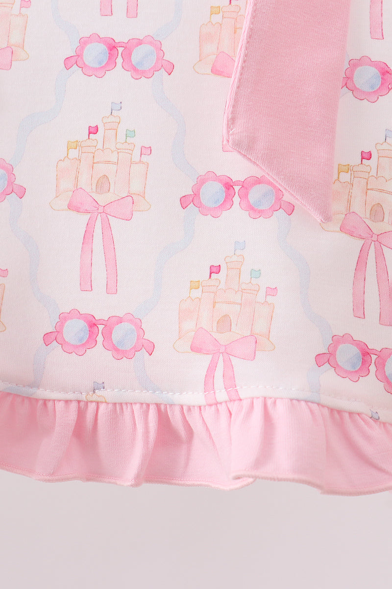 Castle ruffle bloomer set