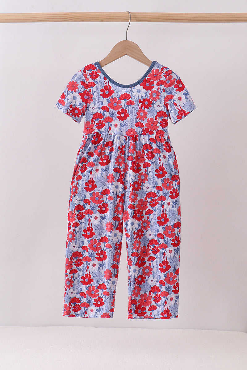Floral Bamboo Jumpsuit