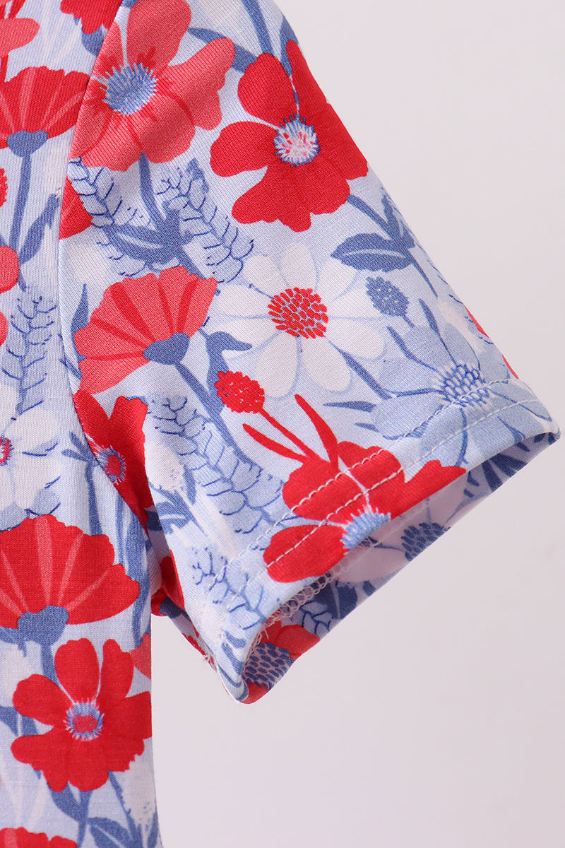 Floral Bamboo Jumpsuit