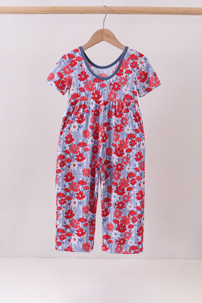 Floral Bamboo Jumpsuit