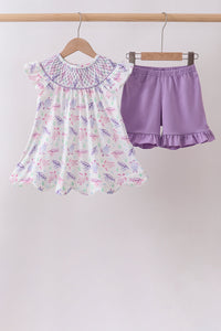 Sea Turtle Smocked Set