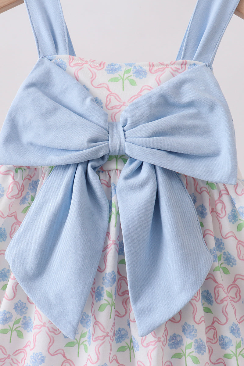 Hydrangea Bow Dress