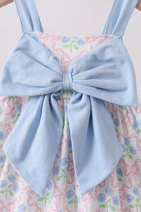 Hydrangea Bow Dress