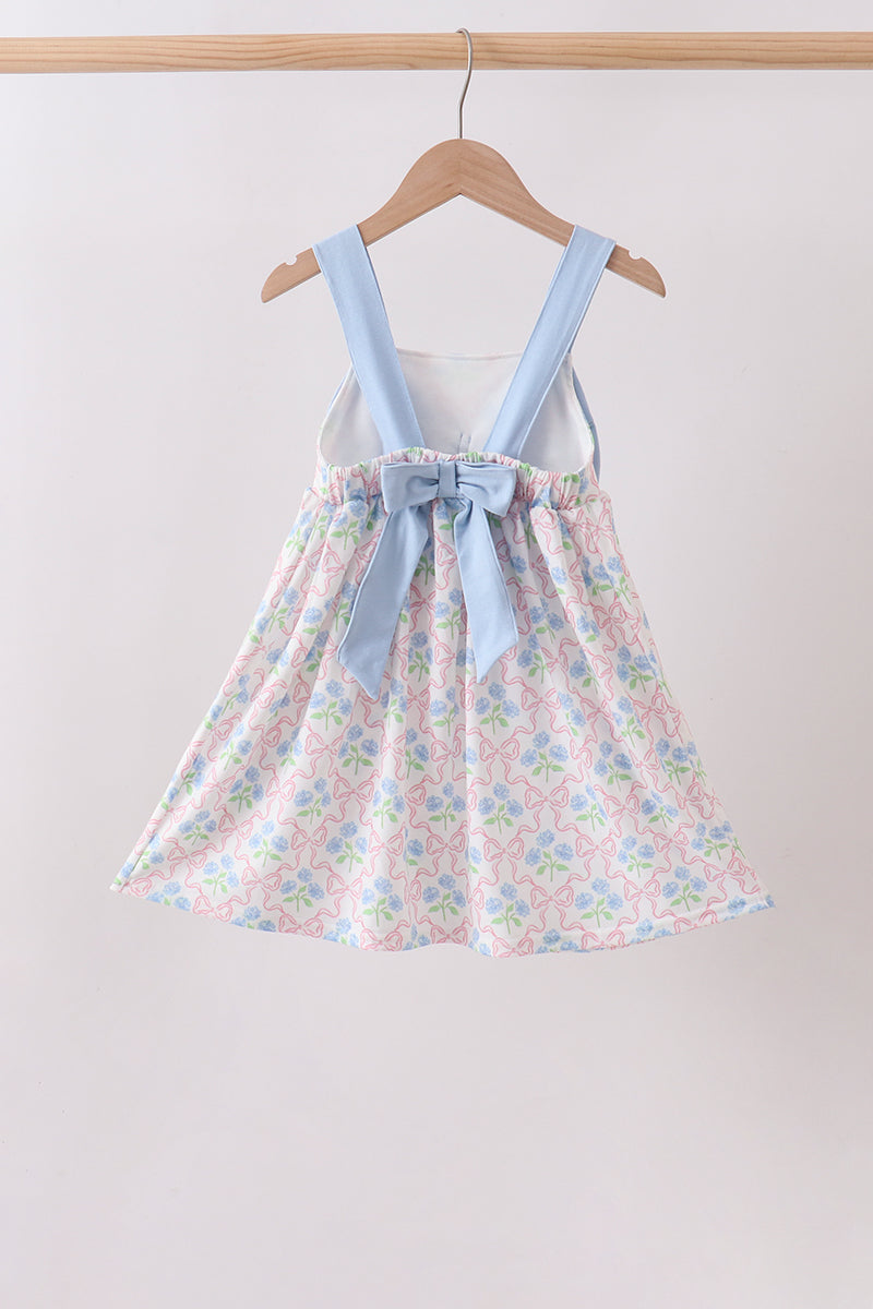 Hydrangea Bow Dress