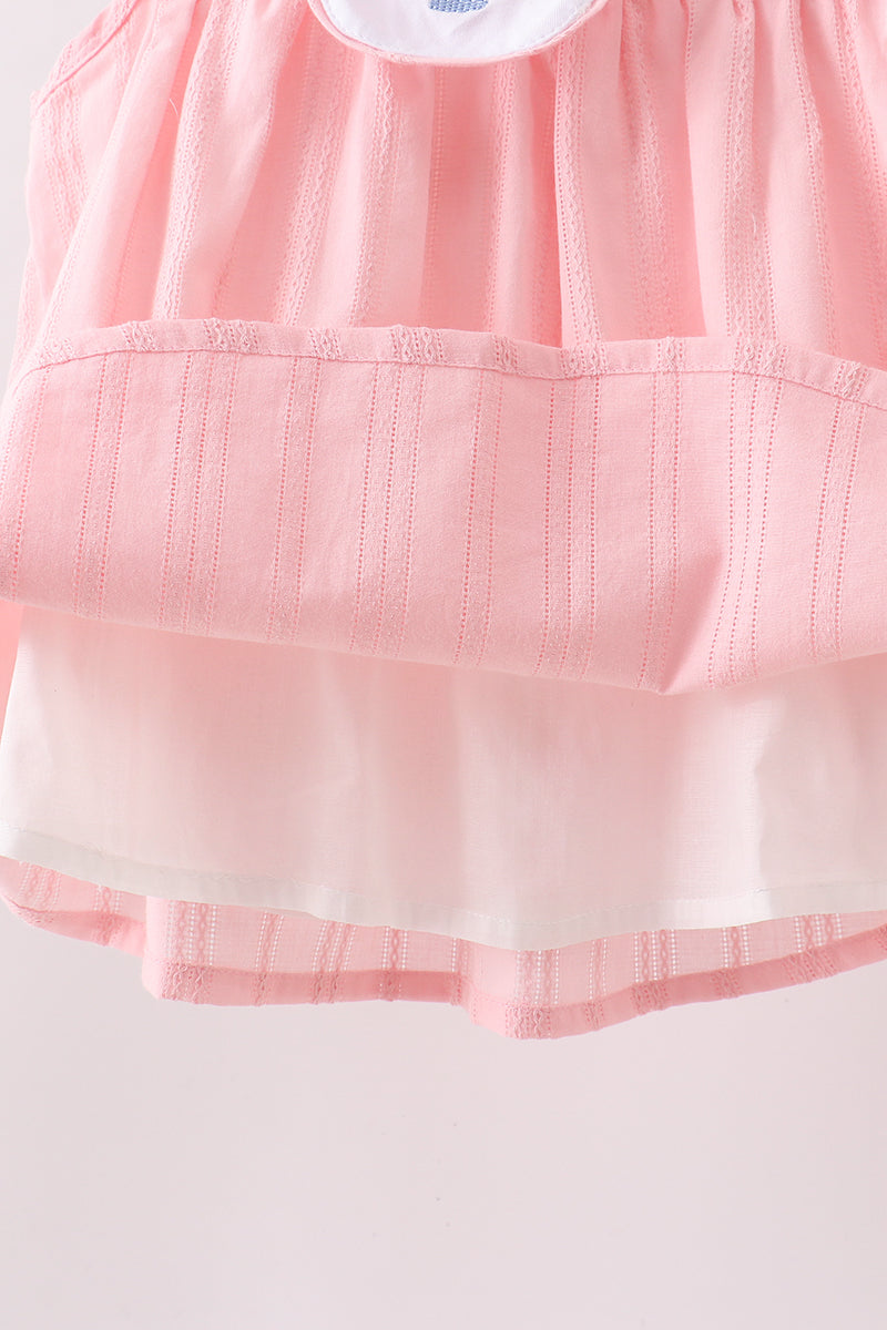 Princess Embroidered Jacquard Dress