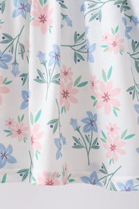 Floral Smocked Ruffle Set