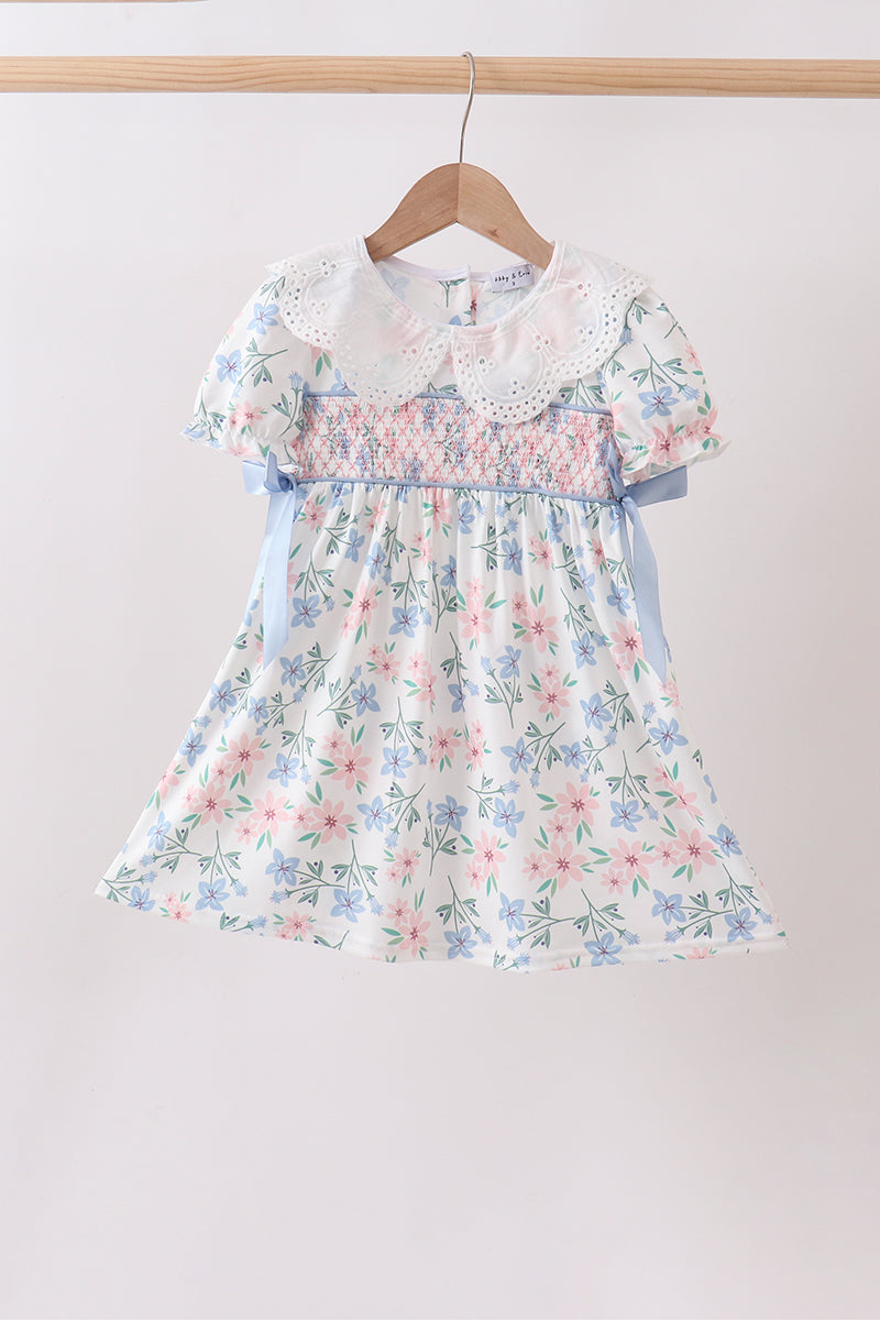 Floral Smocked Dress