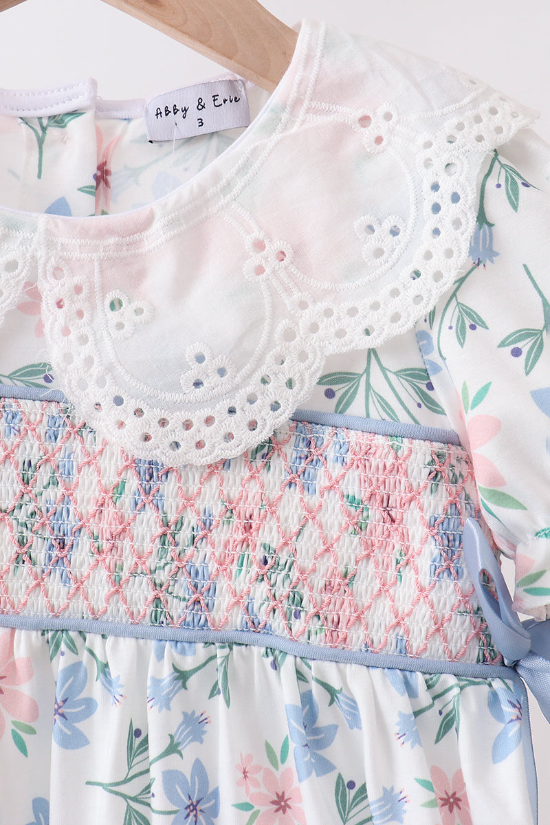 Floral Smocked Dress