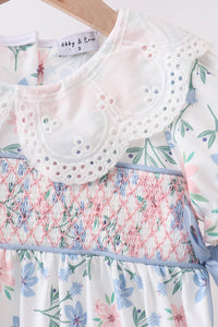 Floral Smocked Dress