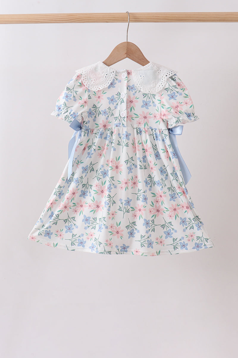 Floral Smocked Dress