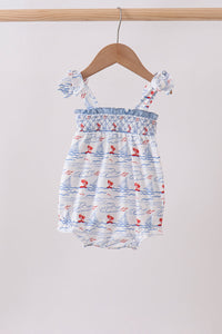 Sailboat Smocked Bubble