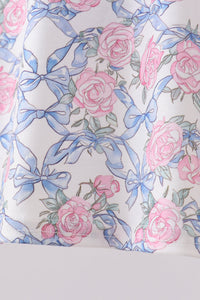Floral Bow Bloomer Set