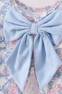 Floral Bow Bloomer Set