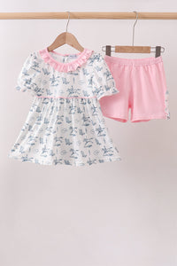 Cowboy Ruffle Set