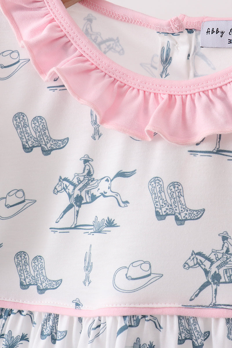 Cowboy Ruffle Set