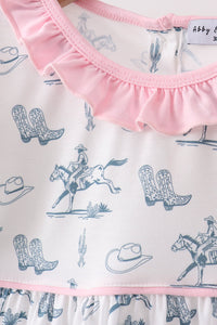 Cowboy Ruffle Set