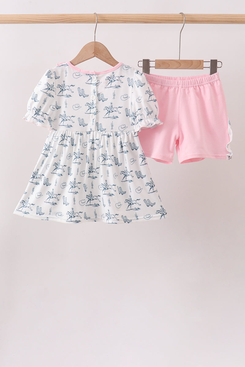 Cowboy Ruffle Set