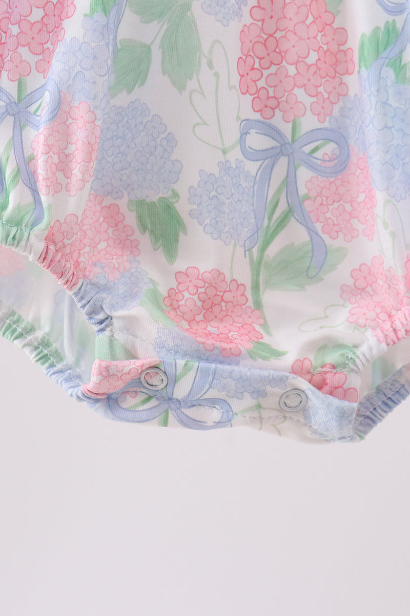 Hydrangea Smocked Pearl Bubble