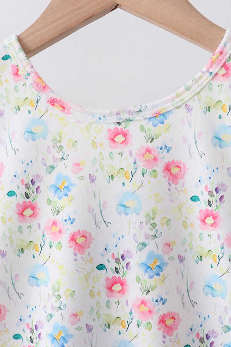 Floral Ruffle Set