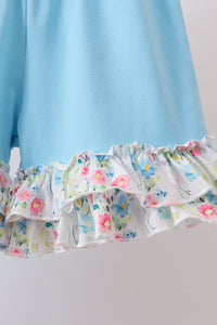 Floral Ruffle Set