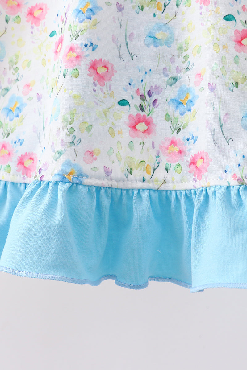 Floral Ruffle Set