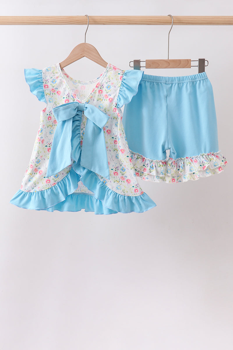 Floral Ruffle Set