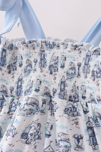 Beach Smocked Dress
