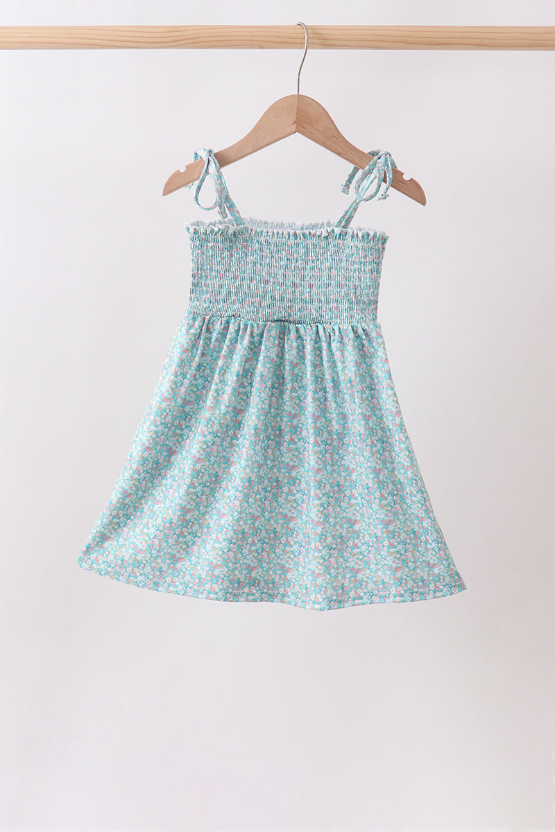 Floral Smocked Dress