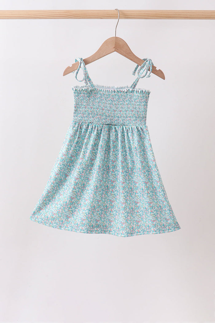 Floral Smocked Dress