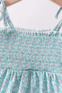 Floral Smocked Dress