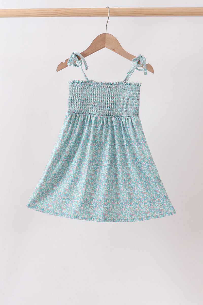 Floral Smocked Dress