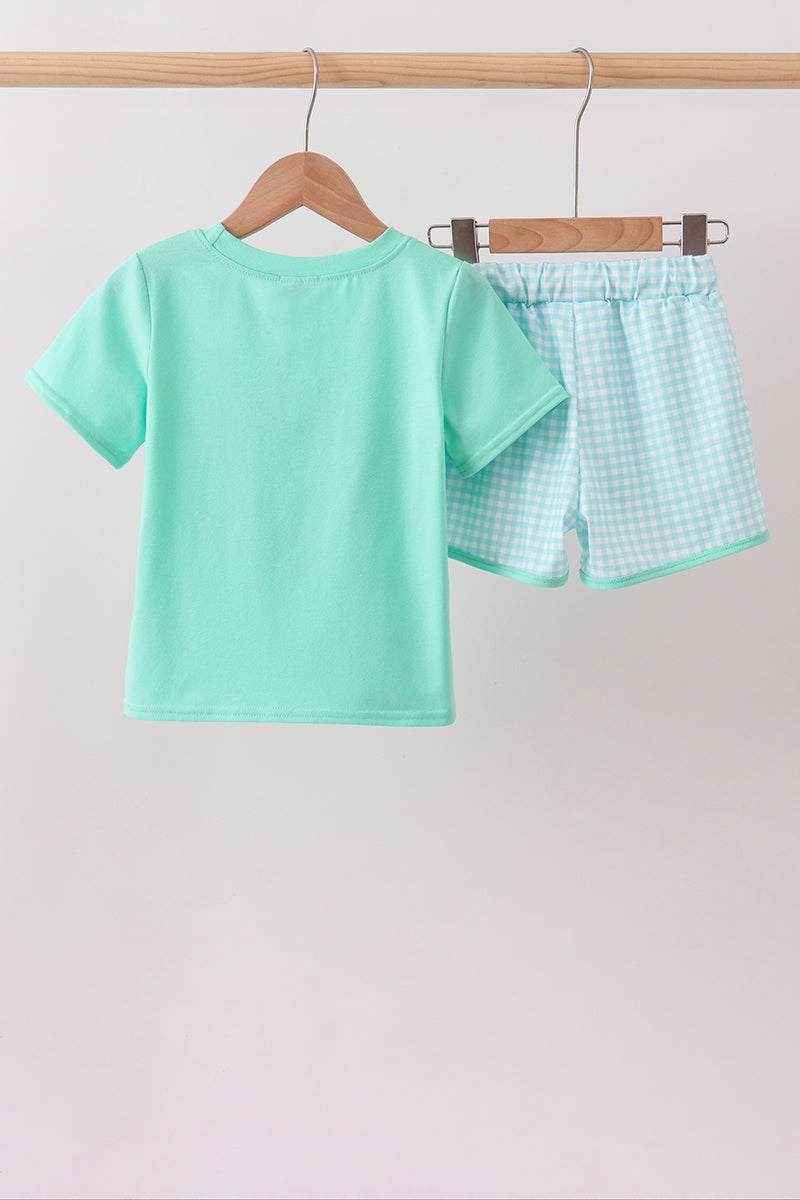 Apple Embroidered Set