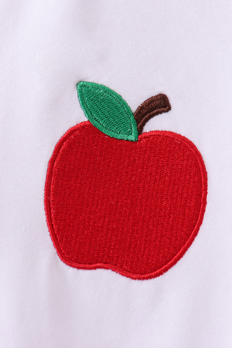 Apple Embroidered Set