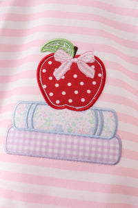 Apple Book Applique Bubble