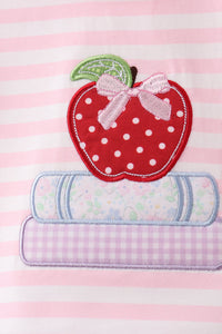 Apple Book Applique Bubble
