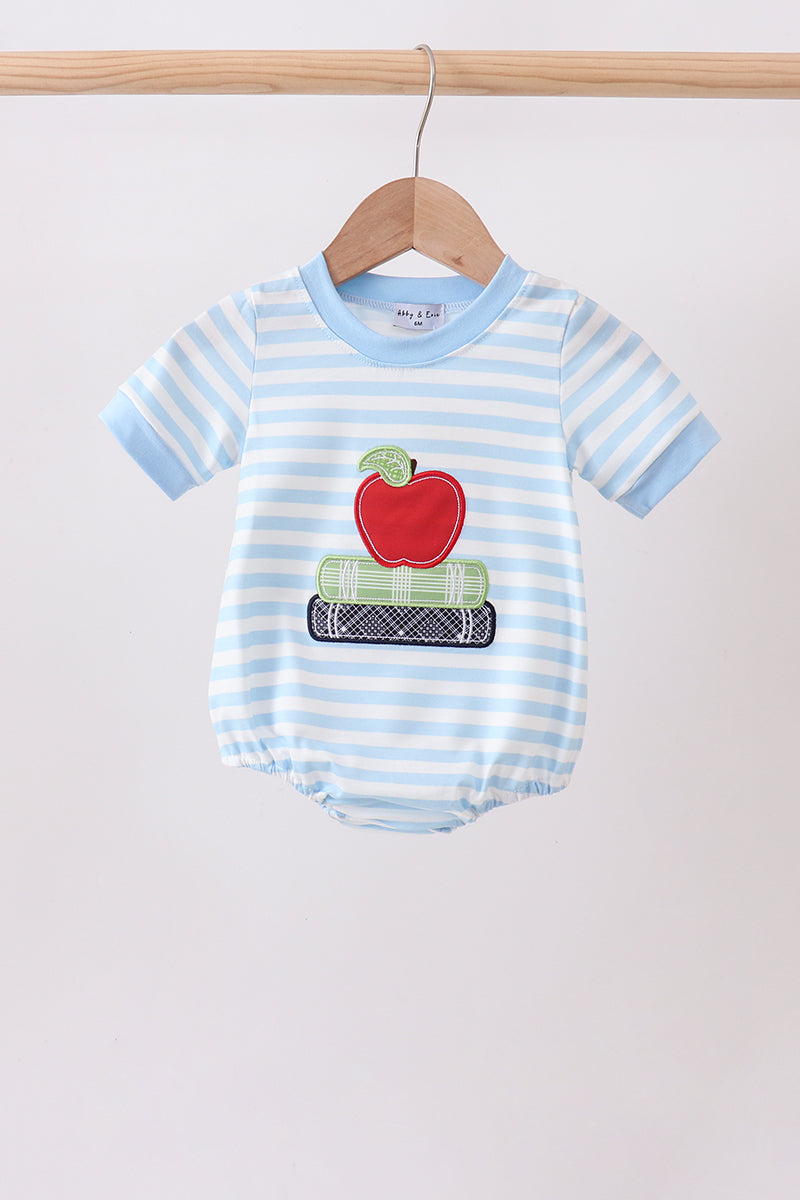 Apple Book Appliqué Bubble