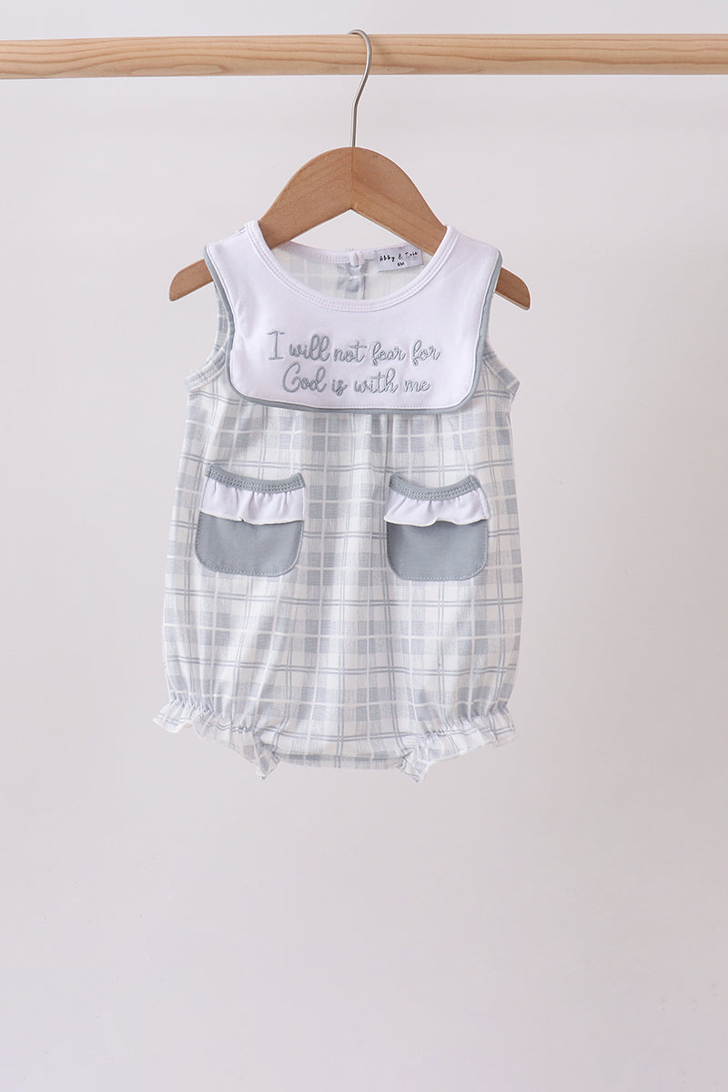 Faith Quote Embroidered Bubble