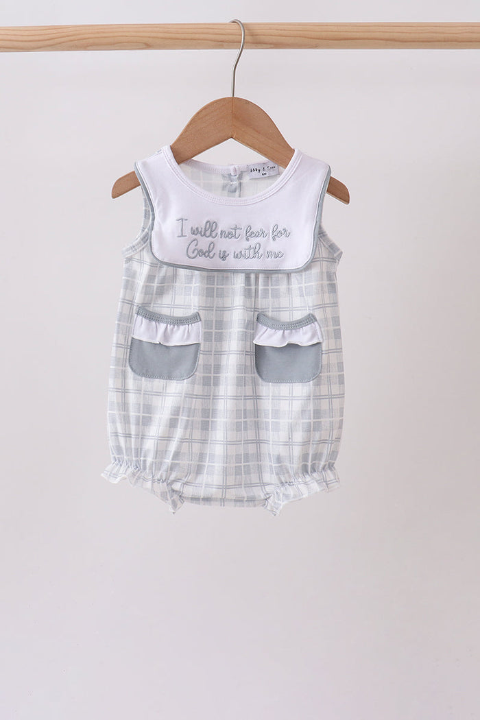 Faith Quote Embroidered Bubble