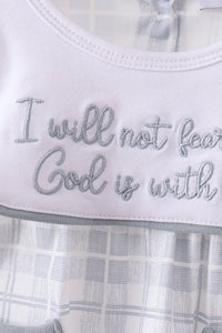Faith Quote Embroidered Bubble