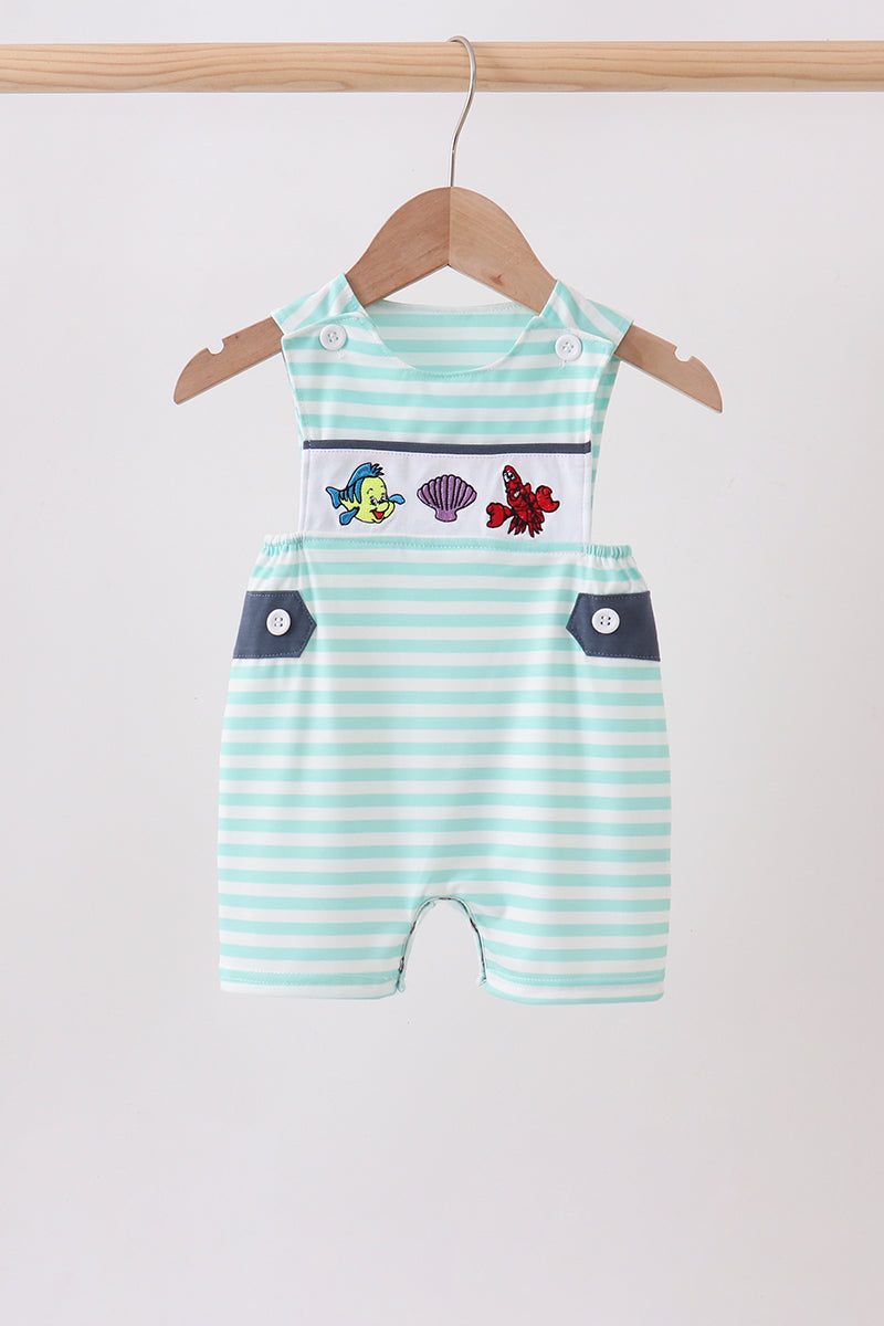 Under the sea Embroidered Jon Jon