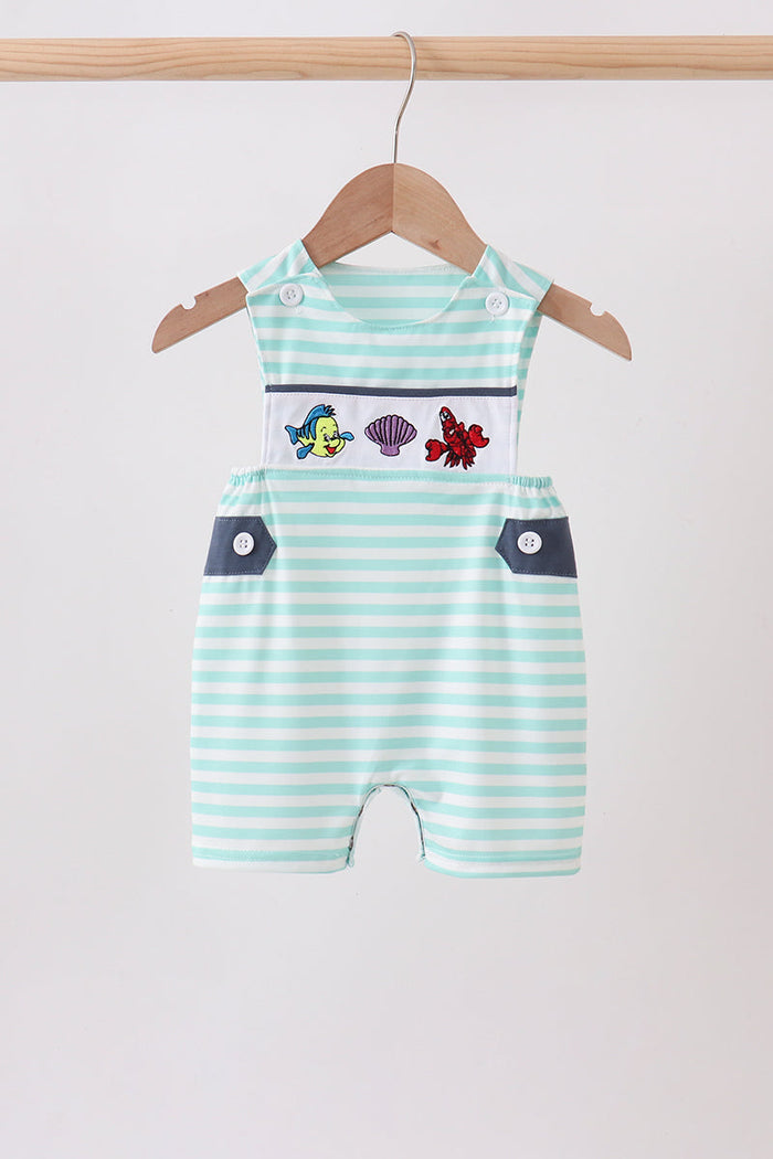 Under the sea Embroidered Jon Jon