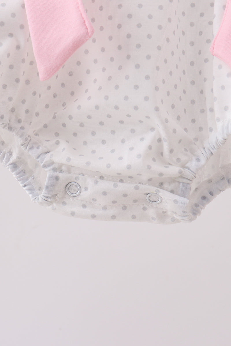 Pencil ABC embroidery dot bubble