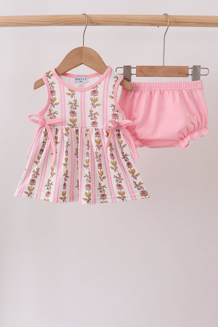 Garden Ruffle Bloomer Set