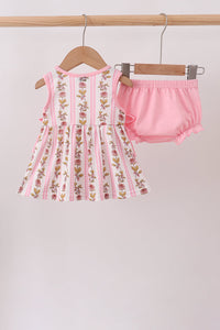 Garden Ruffle Bloomer Set